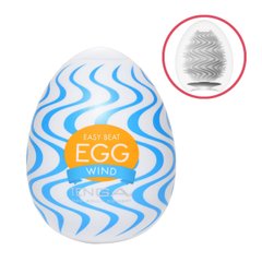 Мастурбатор яйцо Tenga Egg Wind с зигзагообразным рельефом