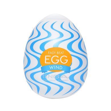 Мастурбатор яйцо Tenga Egg Wind с зигзагообразным рельефом