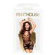 Мини-платье с каплевидным декольте Penthouse - Eye-Catcher Black XL, Черный