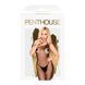 Бодистокинг на одно плечо Penthouse - Fancy Dope Black XL, Черный