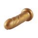 Золотой фаллоимитатор Hismith 6.8&Prime; Golden Silicone Dildo, система KlicLok