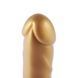 Золотой фаллоимитатор Hismith 6.8&Prime; Golden Silicone Dildo, система KlicLok