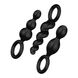 Набор анальных пробок Satisfyer Plugs black (set of 3)