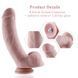 Силиконовый фаллоимитатор для секс-машин Hismith 8.3&Prime; Silicone Dildo, изогнутый, система KlicLok
