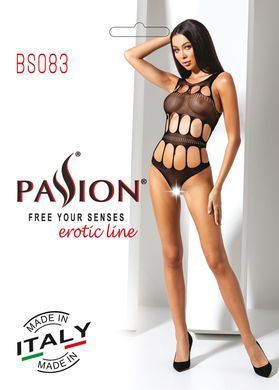 Сексуальный боди с вырезами Passion BS083 black