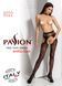 Сексуальные колготки-бодистокинги Passion S022 One Size, Black, имитация чулок и пояса с гартерами