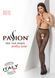 Эротические колготки-бодистокинг Passion S010 white, с доступом, геометрический рисунок