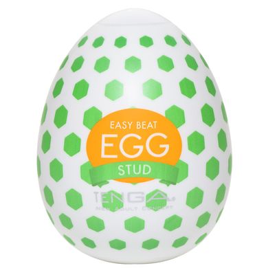 Мастурбатор яйцо Tenga Egg Stud с шестиугольными выступами