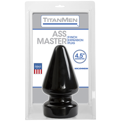 Пробка для фистинга Doc Johnson Titanmen Tools - Butt Plug - 4.5 Inch Diameter Ass Master
