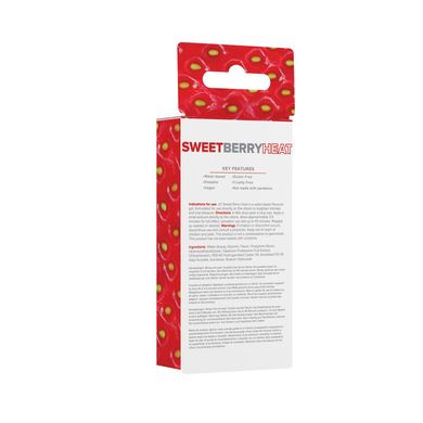 Гель для клитора System JO Sweet Berry Heat (10 мл), можно для поцелуев, вибрация с разогревом