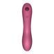 Вакуумный стимулятор с вибрацией Satisfyer Curvy Trinity 3 Red