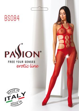 Эротический бодистокинг Passion BS084 red
