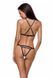 Портупея-стрепы KELIS BRA black S/M - Passion Exclusive