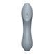 Вакуумный стимулятор с вибрацией Satisfyer Curvy Trinity 3 BlueGrey