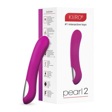 Интерактивный вибростимулятор точки G Kiiroo Pearl 2 Purple, Фиолетовый