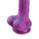 Фаллоимитатор 8.2&Prime; с вибрацией для секс-машин Hismith Purple Silicone Dildo with Vibe