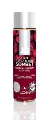 Смазка на водной основе System JO H2O — Raspberry Sorbet (120 мл) без сахара, растительный глицерин