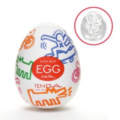 Мастурбатор-яйцо Tenga Keith Haring Egg Street