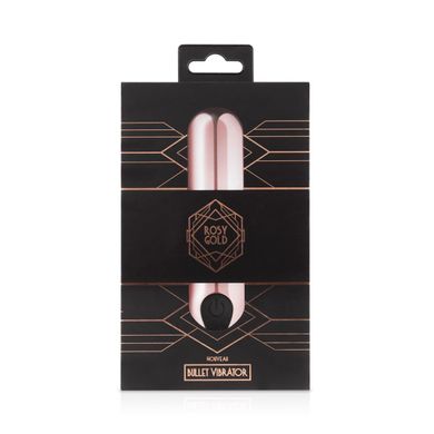 Вибропуля Rosy Gold — Nouveau Bullet Vibrator, перезаряжаемая