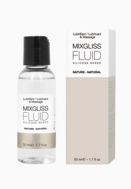 Лубрикант на силиконовой основе MixGliss FLUID NATURE (50 мл) без запаха