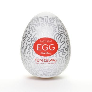 Мастурбатор-яйцо Tenga Keith Haring Egg Party