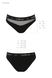 Трусики с прозрачной вставкой Passion PS006 PANTIES black, size XL