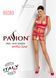 Бодистокинг Passion BS089 red