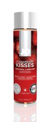 Смазка на водной основе System JO H2O — Strawberry Kiss (120 мл) без сахара, растительный глицерин