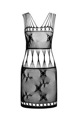 Бодистокинг &mdash; мини-платье с бабочками Passion BS090 white