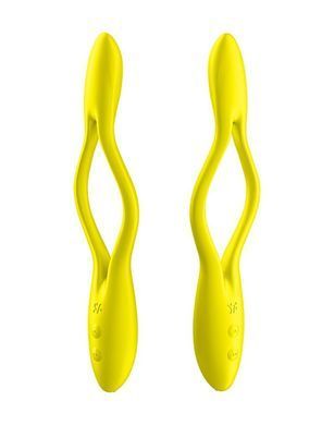 Универсальный гибкий вибратор для пар Satisfyer Elastic Game Yellow