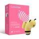 Вакуумный стимулятор с микротоками CuteVibe Beebe Yellow, на палец