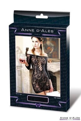 Платье сетка Anne De Ales FETISH DINNER Black M/L