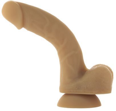 Фаллоимитатор ADDICTION - ANDREW - 8" Bendable Silicone Dong - Caramel