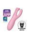 Клиторальный смарт вибратор Satisfyer Threesome 4 Pink с тремя пальчиками