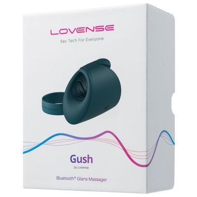 Смарт вибро-мастурбатор для головки члена Lovense Gush, Зелёный