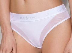 Трусики с прозрачной вставкой Passion PS002 PANTIES white, size S