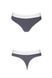 Спортивные трусики-стринги Passion PS007 PANTIES dark grey, size L