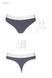 Спортивные трусики-стринги Passion PS007 PANTIES dark grey, size L
