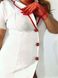 Эротический костюм медсестры «Исполнительная Луиза» XL, халатик, шапочка, перчатки, маска