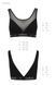 Топ с прозрачной вставкой Passion PS002 TOP black, size L