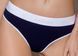 Спортивные трусики-стринги Passion PS007 PANTIES navy blue, size L