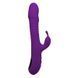 Вибратор кролик с подогревом и ротацией Alive RoMAX Purple