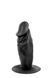 Фаллоимитатор Real Body - Real Tim Black, TPE, диаметр 3,4см