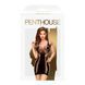 Мини-платье с сюрреалистическим узором Penthouse - Juicy Poison Black S/L, Черный