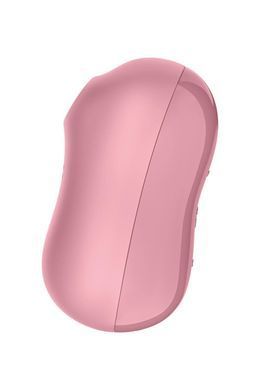Вакуумный стимулятор с вибрацией Satisfyer Cotton Candy Light Red
