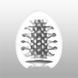 Мастурбатор-яйцо Tenga Egg Brush с рельефом в виде крупной щетки