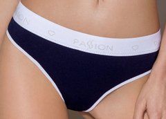 Спортивные трусики-стринги Passion PS007 PANTIES navy blue, size XL