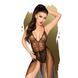 Комплект боди и юбка Penthouse - Best Foreplay Black S/M, Черный