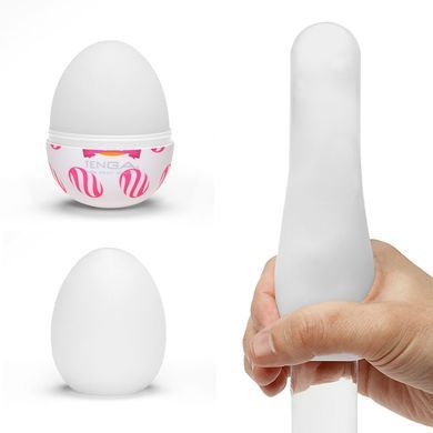 Мастурбатор Tenga Egg Curl с рельефом из шишечек