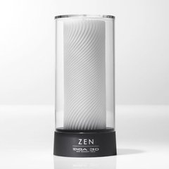 Мастурбатор Tenga 3D Zen, очень нежный, из антибактериального эластомера с серебром